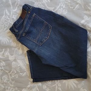 Lucky Brand Sofia Capri Dark Wash Size 12/31